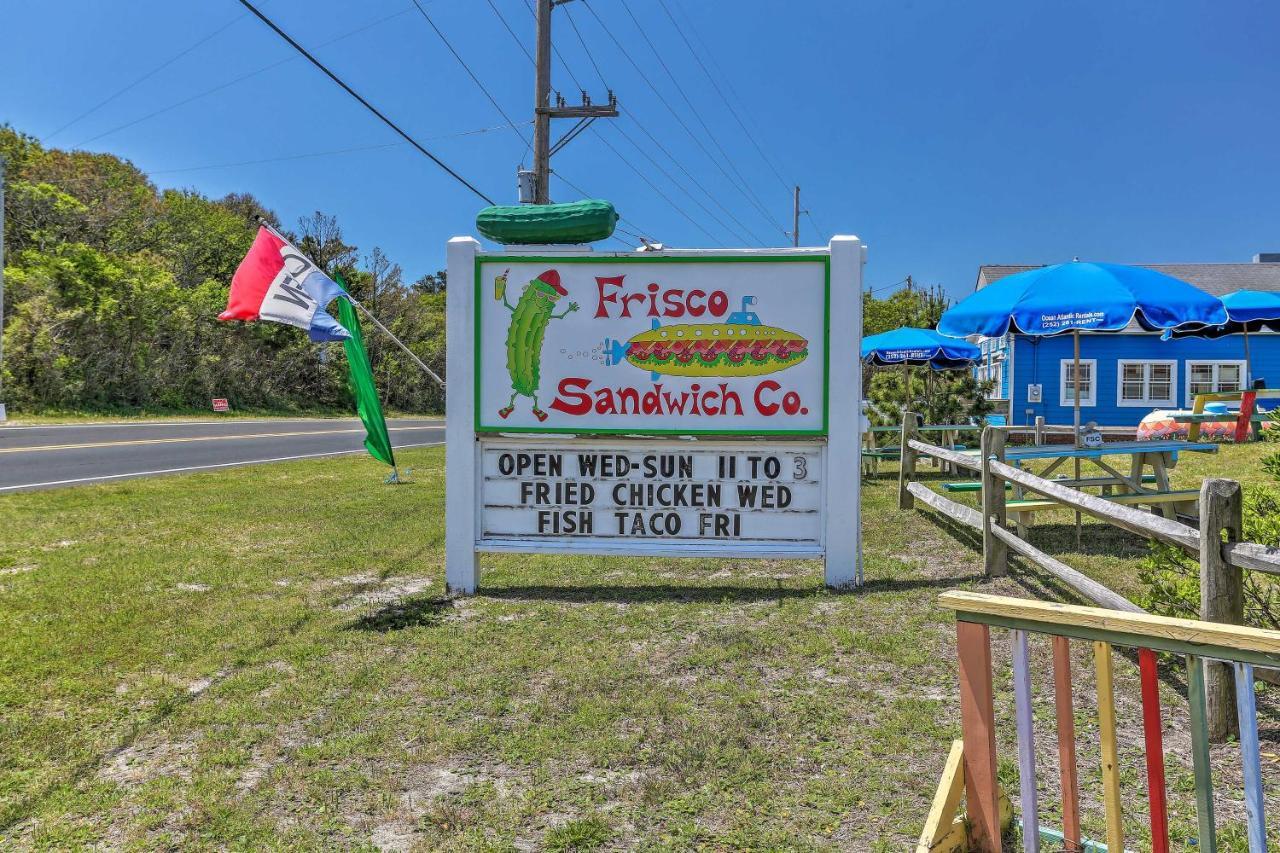 Cozy Cottage Less Than 2 Mi To Cape Hatteras Natl Shore! Frisco Экстерьер фото